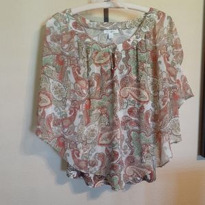 Colorful blouse size L